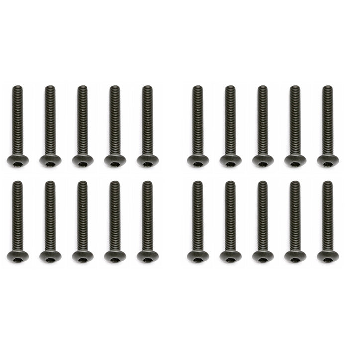 Screws, 3x22mm BHCS for Team Associated RC10B6.1 1/10