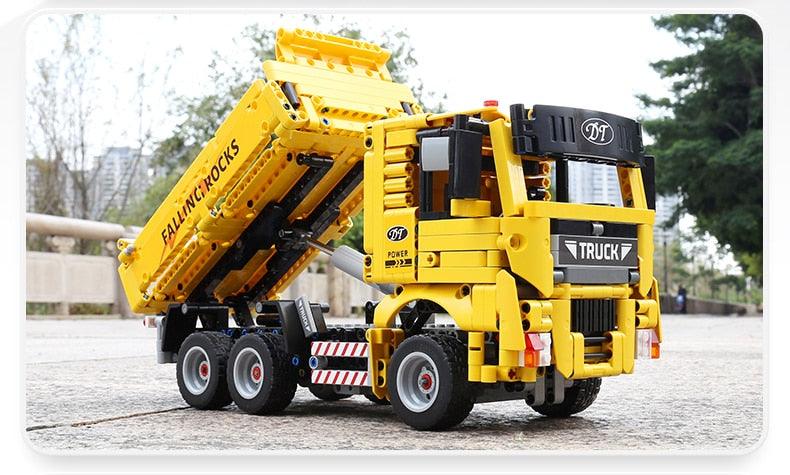 TGX Dump Truck 15025 Building Blocks (1012 stukken) - upgraderc
