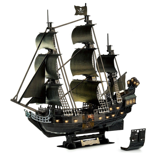The Queen Anne's Revenged 3D Model (293 Papier+Schuimbord) Bouwset CubicFun 
