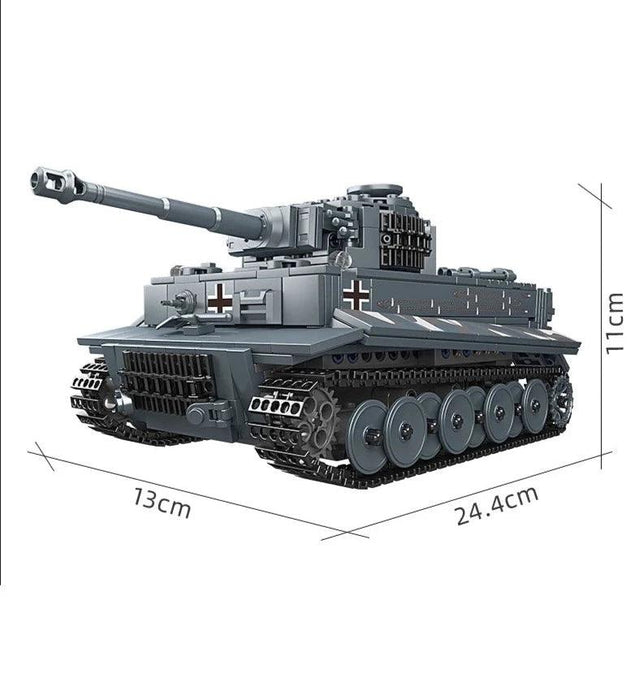 Tiger Tank 20014 Building Blocks (800 Stukken) - upgraderc