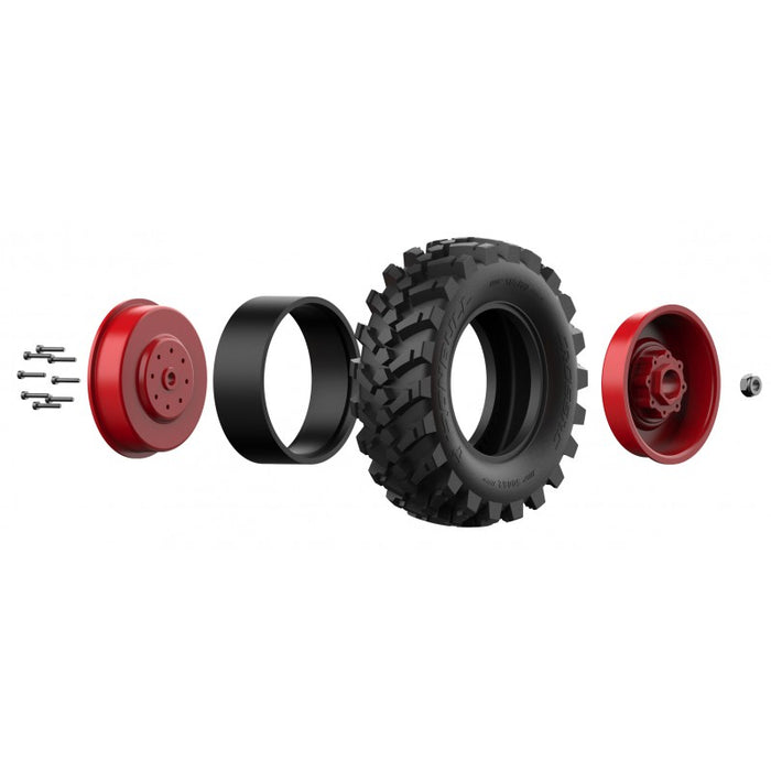 Cross RC Double Front Wheel Kit for TL4 1/8