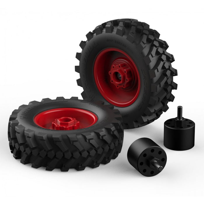 Cross RC Double Front Wheel Kit for TL4 1/8