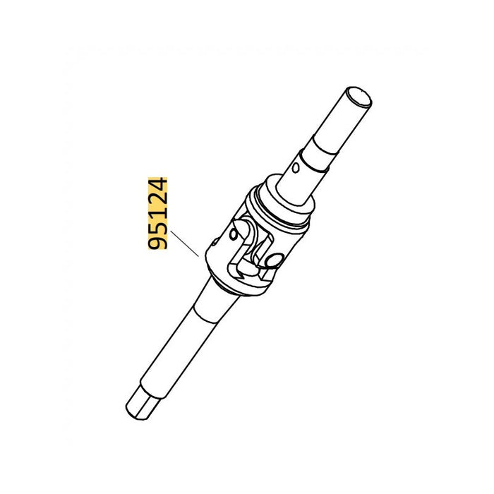 Cross RC Front Axle CVD for TL4 1/8