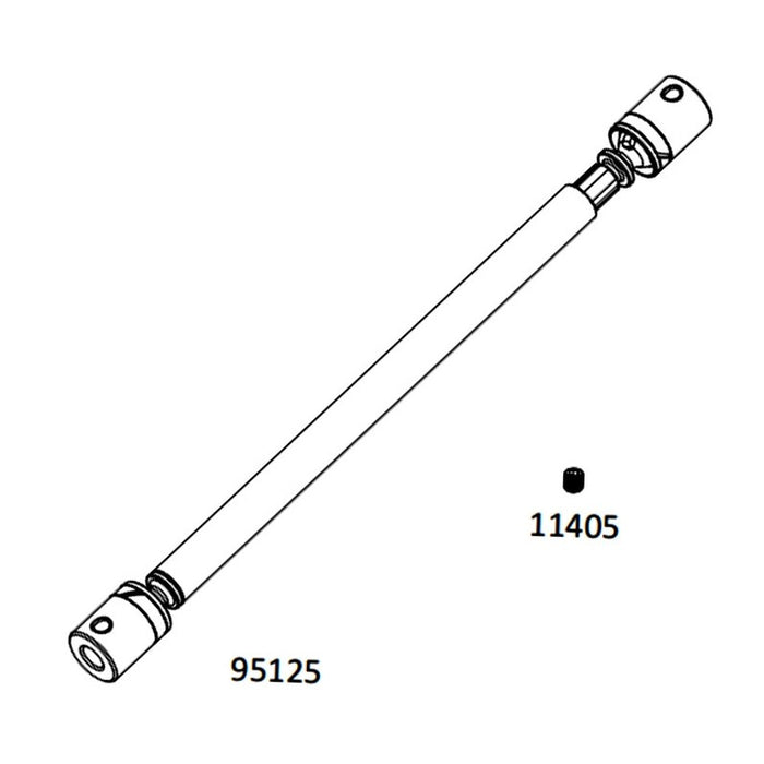 Cross RC Front Drive Shaft for TL4 1/8