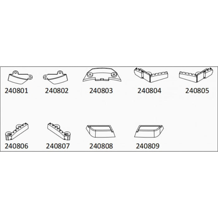 Cross RC Full Car Light Panel for TL4 1/8