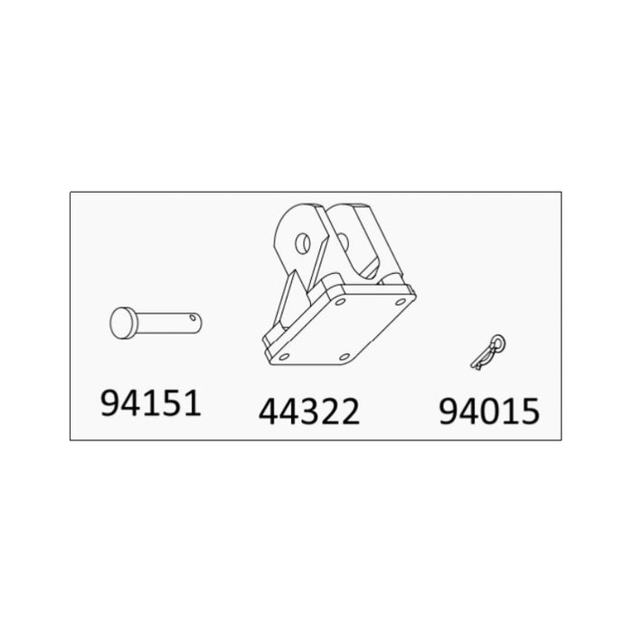 Cross RC Rear Towing Hook Seat for TL4 1/8