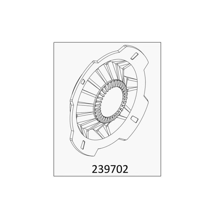 Cross RC Rear Wheel Hub Cover for TL4 1/8