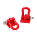 Tow hooks with mounts (Metaal) Onderdeel upgraderc Red 