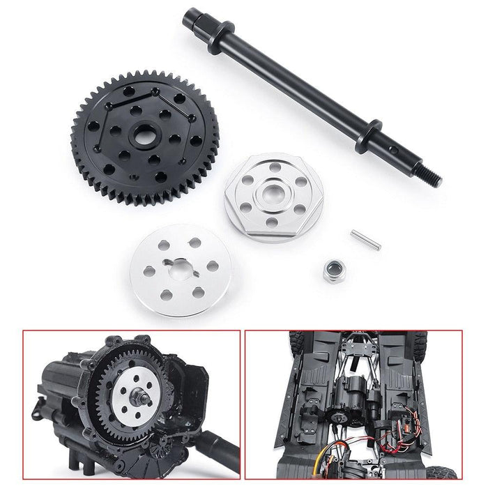 Transmission Gearbox Gear Set for Axial SCX6 1/6 (Metaal) - upgraderc