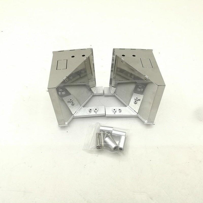 Triangle Tool Glove Equipment Box for Tamiya Truck 1/14 (Metaal) Onderdeel RCATM 