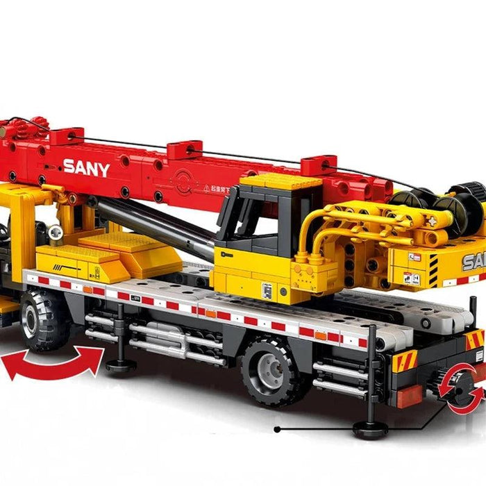 Truck Crane Model Building Blocks (991 Stukken) - upgraderc