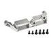 TRX4 Differential lock servo mount (Aluminium) Onderdeel Yeahrun Silver 