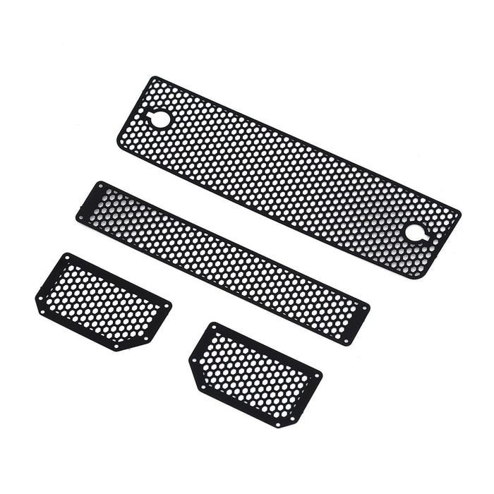 TRX4 G500/TRX6 Front grille (Metaal) Onderdeel Injora Black 