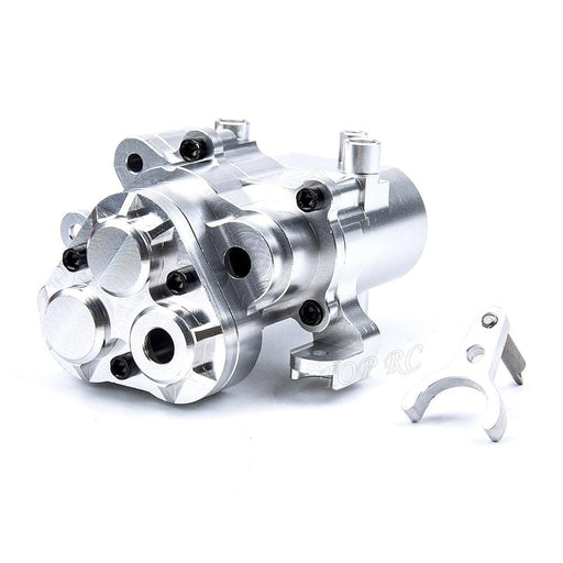 TRX4/TRX6 Central gearbox housing (Aluminium) Onderdeel upgraderc Silver 