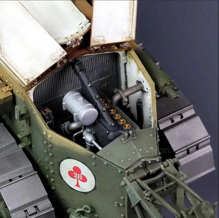 TS-008 French FT-17 Light Tank 1/35 (Plastic) - upgraderc