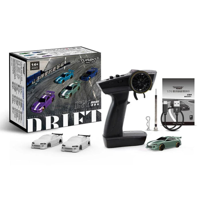 Turbo Racing C64 C74 GTR RTR 1/76 - upgraderc