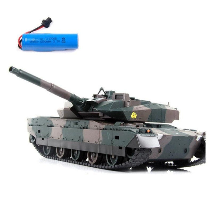 Type 10 RC Tank,1200mAh LiPo Battery RTR Auto upgraderc 1B 