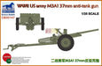 U.S. Army M3A1 37mm Anti-tank Gun 1/35 Model (Plastic) Bouwset Bronco 