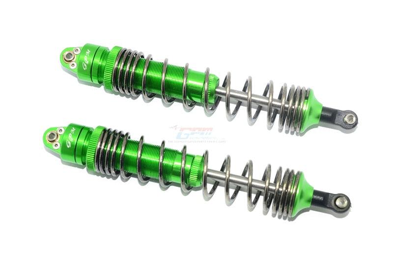 UDR Rear Shocks 1/7 Aluminum 139mm #8460 Schokdemper GPM green 