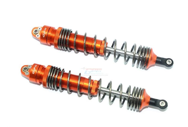 UDR Rear Shocks 1/7 Aluminum 139mm #8460 Schokdemper GPM Orange 