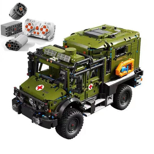 Unimog Rescue Vehicle Building Blocks (3850 stukken) - upgraderc