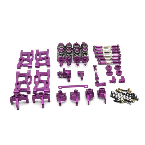 Upgrade Parts Kit for WLtoys 1/12, 1/14 (Metaal) Onderdeel upgraderc Purple 