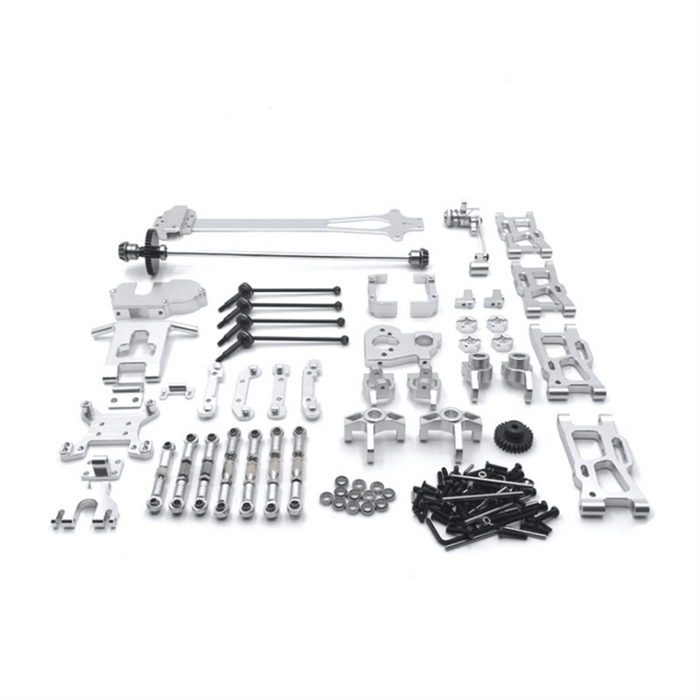 Upgrade Parts Kit for WLtoys 1/12 (Metaal) Onderdeel upgraderc Silver 