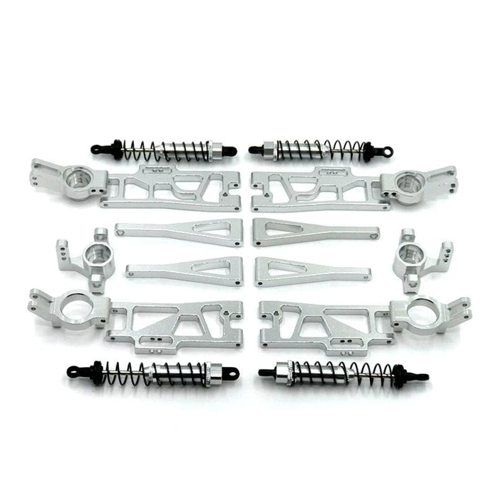 Upgrade Parts Kit for WLtoys 1/12 (Metaal) Onderdeel upgraderc Silver 