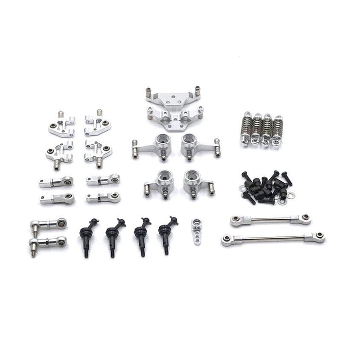 Upgrade Parts Kit for WLtoys 1/28 (Metaal) Onderdeel upgraderc Silver 