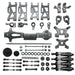 Upgrade Parts Kit for WLtoys 144001 (Metaal) Onderdeel upgraderc Titanium 