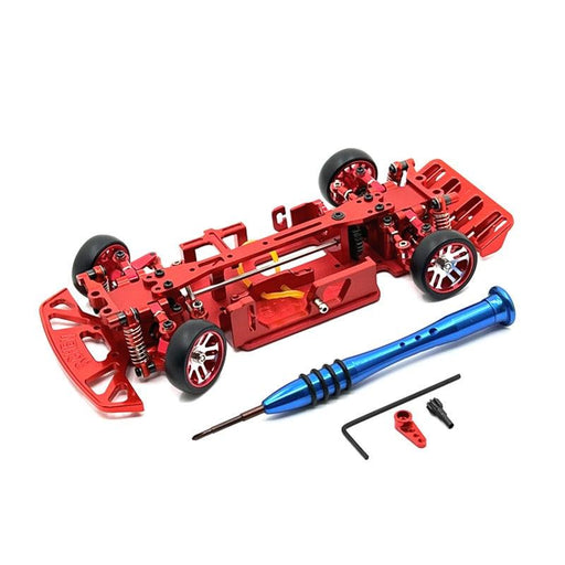 Upgraded Parts Kit for WLtoys 1/28 Onderdeel upgraderc Red 