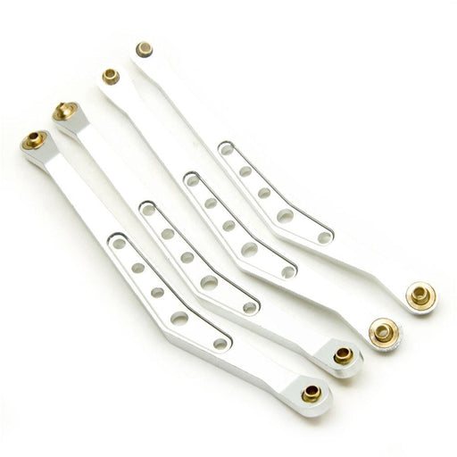 Upper/lower Suspension Link Rod Sets for Axial Wraith (Aluminium) Onderdeel Yeahrun Silver Upper 