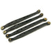 Upper/lower Suspension Link Rod Sets for Axial Wraith (Aluminium) Onderdeel Yeahrun Black Lower 