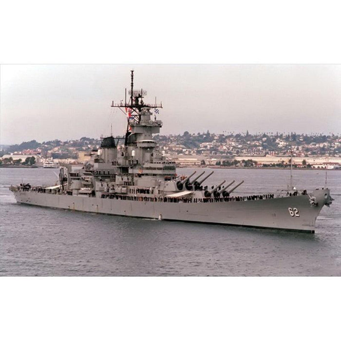 US New Jersey BB-62 Battleship 1/350 Model (Plastic) Bouwset upgraderc