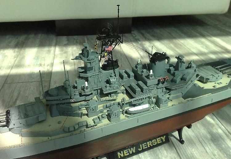 US New Jersey BB-62 Battleship 1/350 Model (Plastic) Bouwset upgraderc 