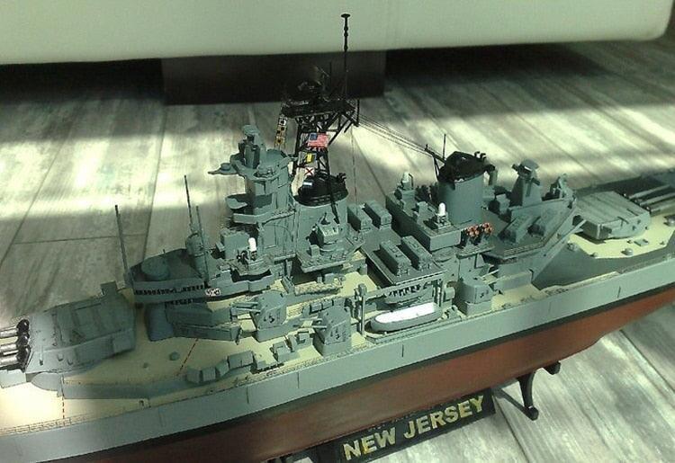US New Jersey BB-62 Battleship 1/350 Model (Plastic) Bouwset upgraderc