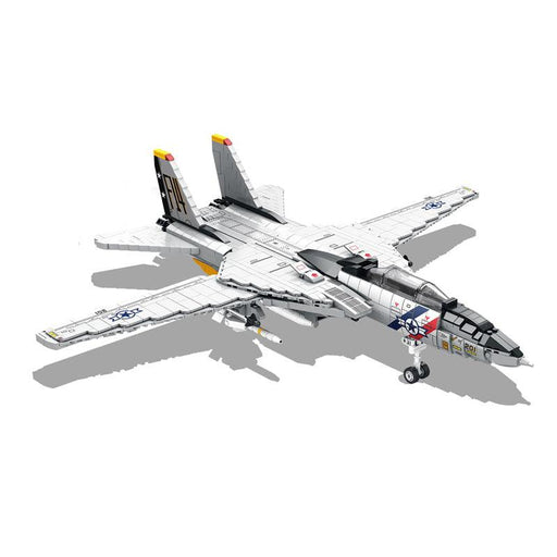 USA F-14 Tomcat Fighter Building Blocks Model (1600 stukken) - upgraderc