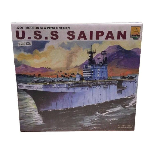 USA USS Saipan Aircraft Carrier 1/700 Model (Plastic) Bouwset MiniHobbyModels 