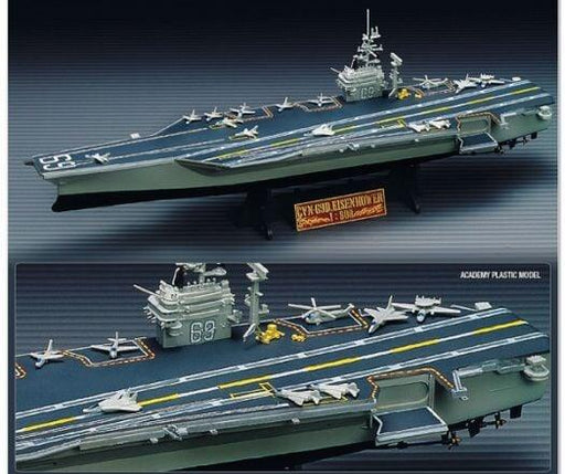 USS Eisenhower CVN-69 1/700 Model (Plastic) Bouwset MiniHobbyModels 