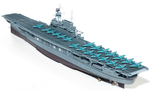 USS Enterprise CV-6 Aircraft Carrier 1/700 Model (Plastic) Bouwset MiniHobbyModels 