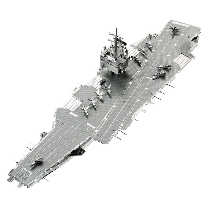 USS Enterprise CVN-65 3D Model (130 Roestvrij Staal) Bouwset Piececool 