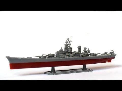 USS New Jersey BB-62 1/2000 Model (Plastic) Bouwset EKA