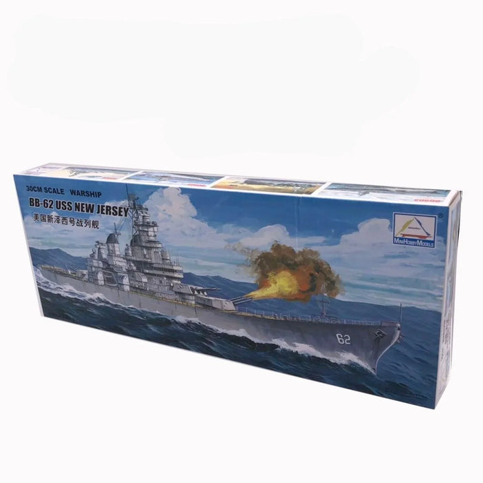USS New Jersey BB-62 Battleship 1/700 Model (Plastic) Bouwset MiniHobbyModels