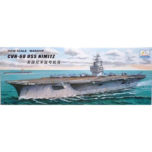 USS NIMITZ CVN-68 Aircraft Carrier 1/700 Model (Plastic) Bouwset upgraderc 