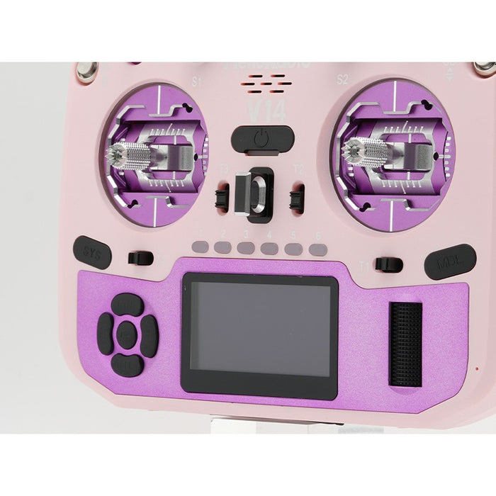 HelloRadioSky V14 MAX OLED 2,4GHz 4in1 LBT Radio (Multimode - M2) - Purple/Pink