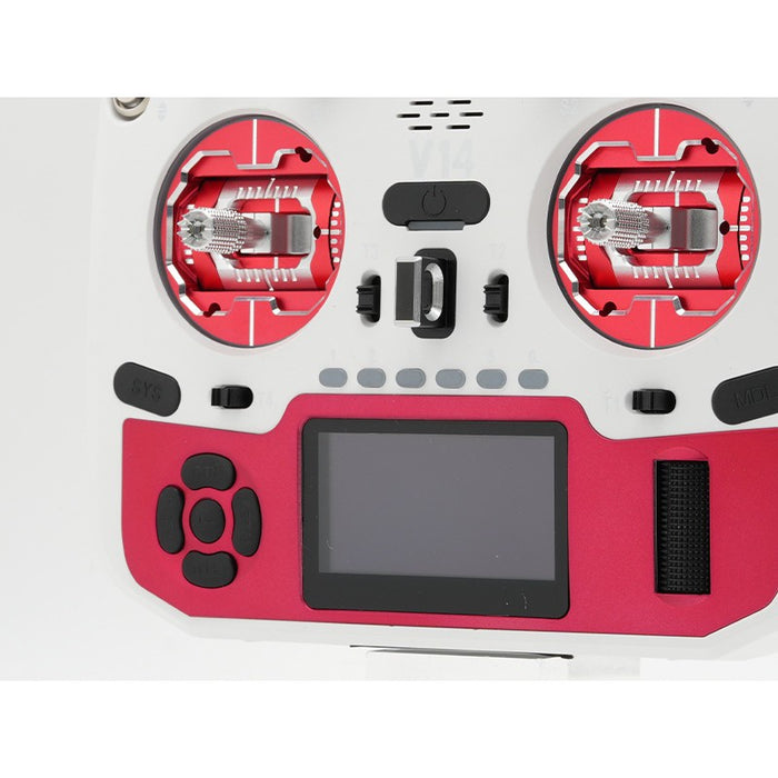 HelloRadioSky V14 MAX OLED 2,4GHz ELRS LBT Radio (Multimode - M2) - Red/White