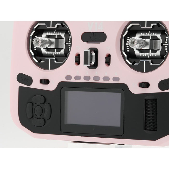 HelloRadioSky V14 MAX R9 OLED 2,4GHz 4in1 LBT Radio (Multimode - M2) - Black/Pink