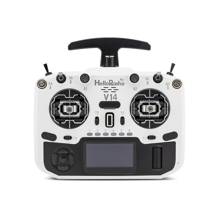 HelloRadioSky V14 MAX R9 OLED 2,4GHz ELRS LBT Radio (Multimode - M2) - Black/White