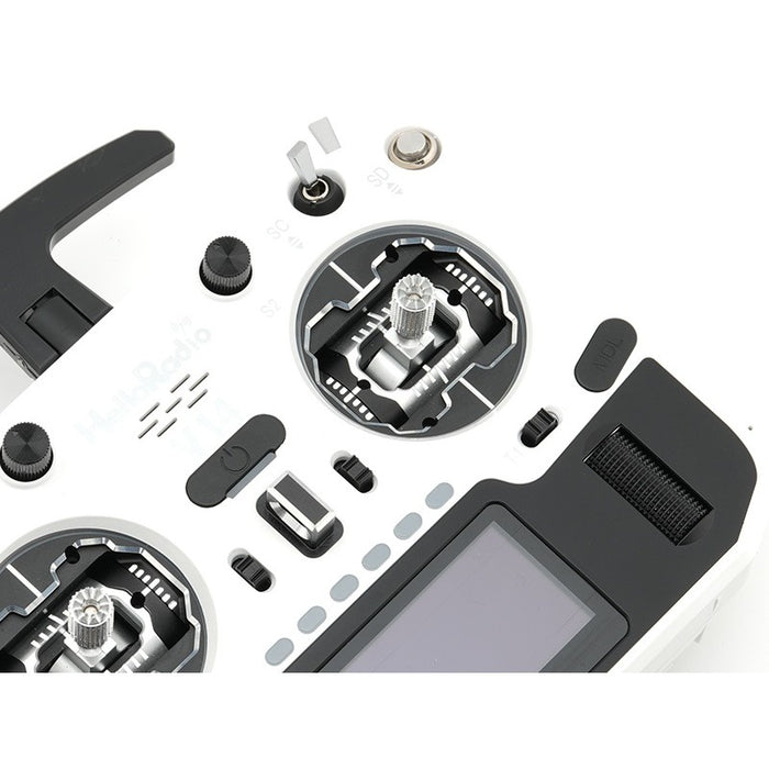 HelloRadioSky V14 MAX R9 OLED 2,4GHz ELRS LBT Radio (Multimode - M2) - Black/White