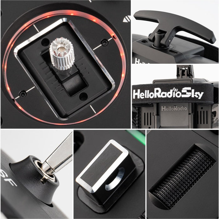 HelloRadioSky V14 PRO 2,4GHz ELRS LBT Radio (Multimode - M2)